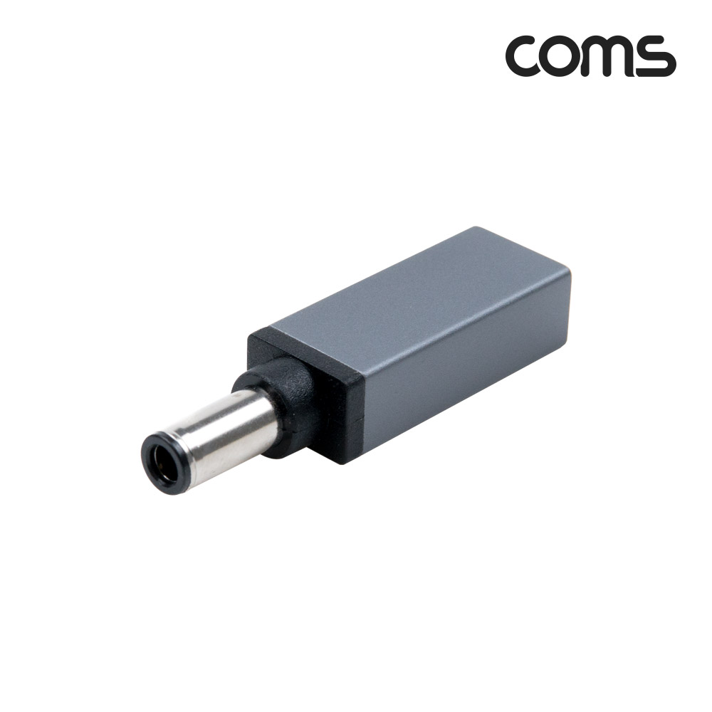 Coms USB 3.1(Type C) 노트북 젠더(PD to DC 6.0/0.6), 변환, Short