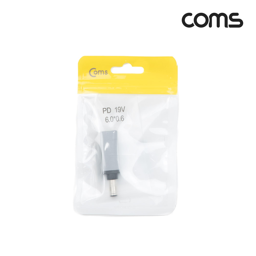 Coms USB 3.1(Type C) 노트북 젠더(PD to DC 6.0/0.6), 변환, Short