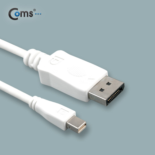 Coms 미니 디스플레이포트 변환 케이블 2M / Mini DP(input)/DP(output)/DisplayPort