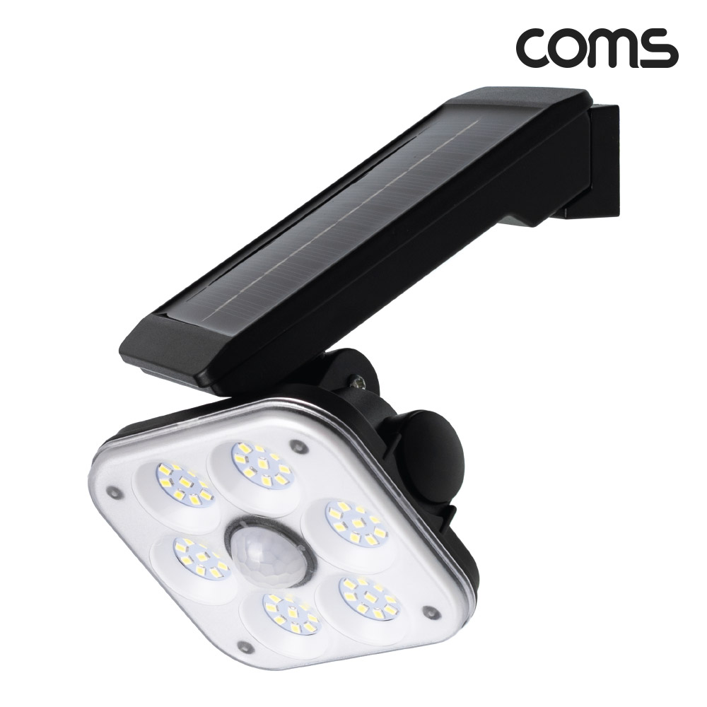 Coms 태양광 LED 모션감지 센서등 벽부등 태양광 태양열 자동점등 실외조명 솔라라이트