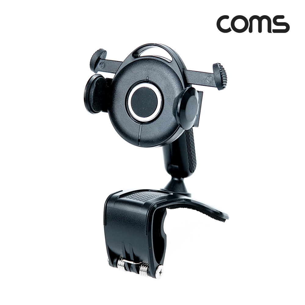 Coms 차량용 대시보드 계기판 스마트폰 거치대, 대쉬보드, 각도 회전 조절, 스탠드