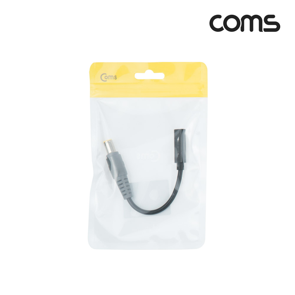 Coms USB 3.1(Type C) 노트북 젠더(PD to DC 7.9/5.5), 전원 변환, 케이블, 15cm