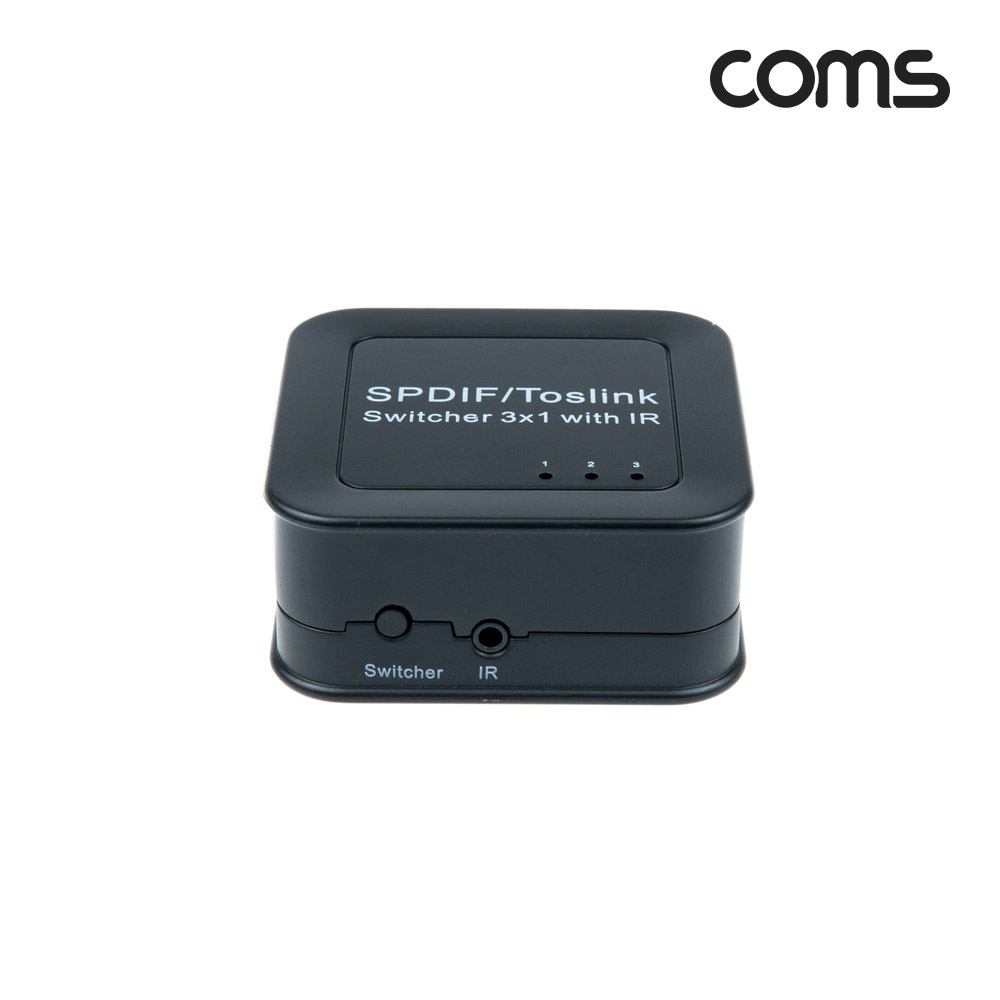 Coms 오디오 광 선택기(3:1) Optical SPDIF/Toslink Switcher