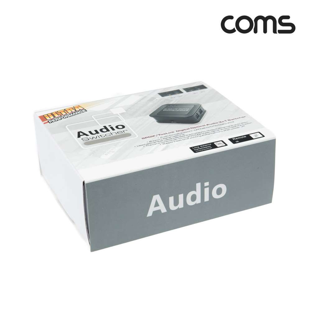 Coms 오디오 광 선택기(3:1) Optical SPDIF/Toslink Switcher