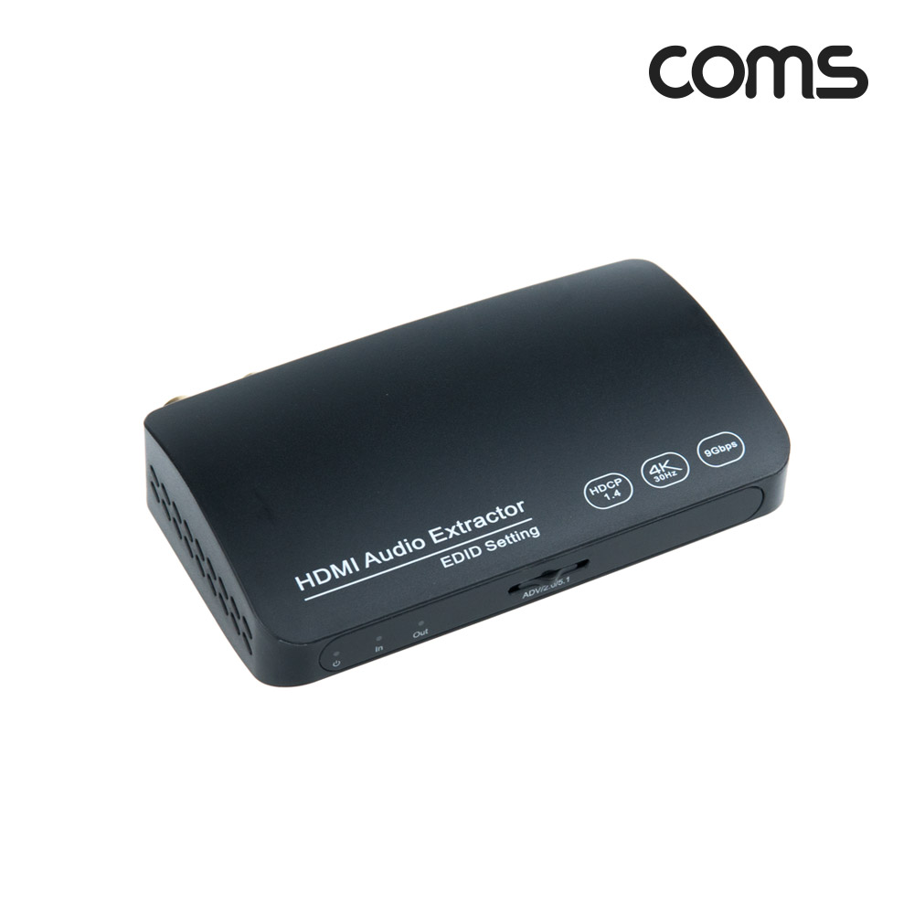 Coms HDMI to HDMI 오디오 컨버터, 4K 30Hz, SPDIF, 오디오 광, 사운드