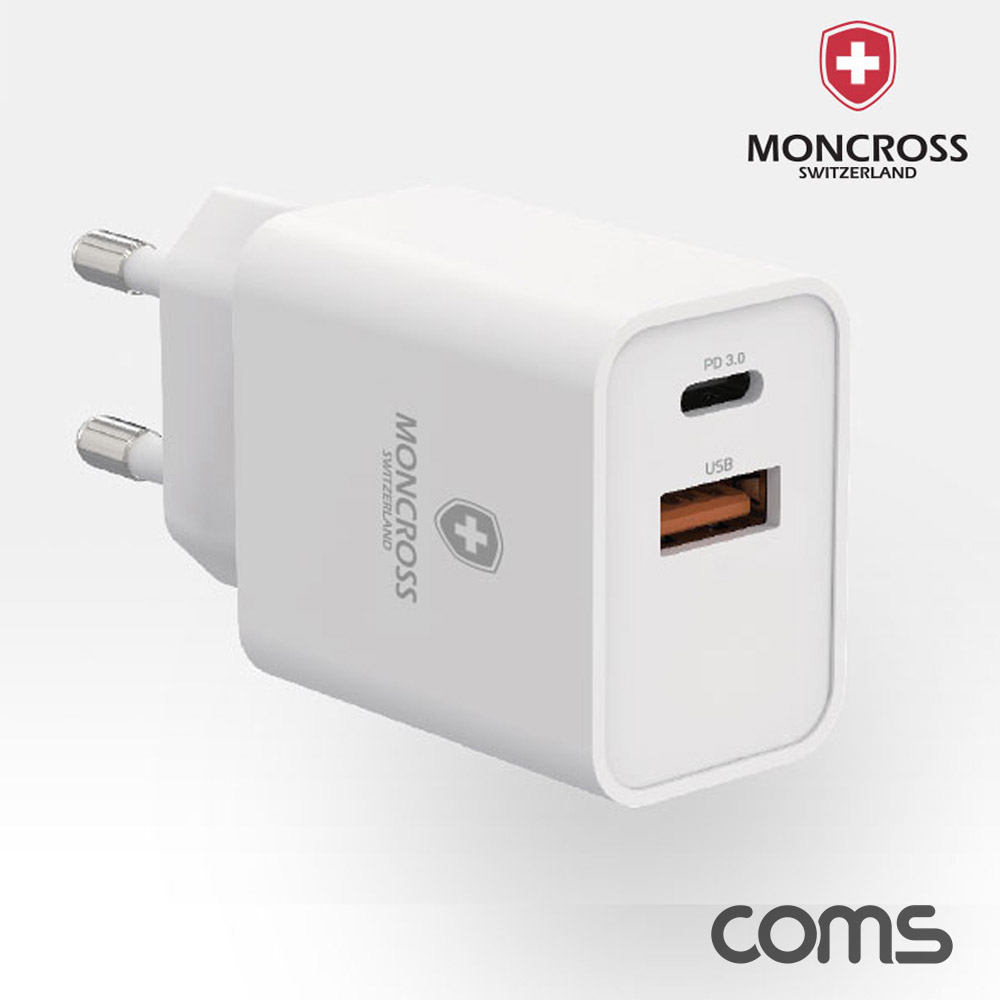 Coms 몽크로스 Moncross 초고속 충전기(MSPD-W20+)