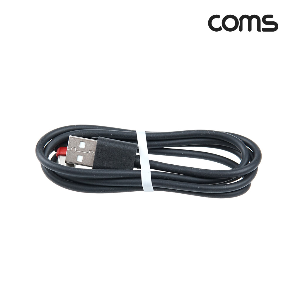 Coms USB 3.1(Type-C) 케이블 1M, 꺾임(꺽임), USB 2.0 A to C타입, 고속충전 및 데이터전송