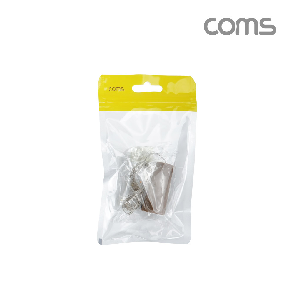 Coms LED 와이어 조명 4color - 코르크 마개형/ 와이어 조명 / 감성 컬러 라이트(색조명), 무드등, 트리 장식 DIY 인테리어 램프