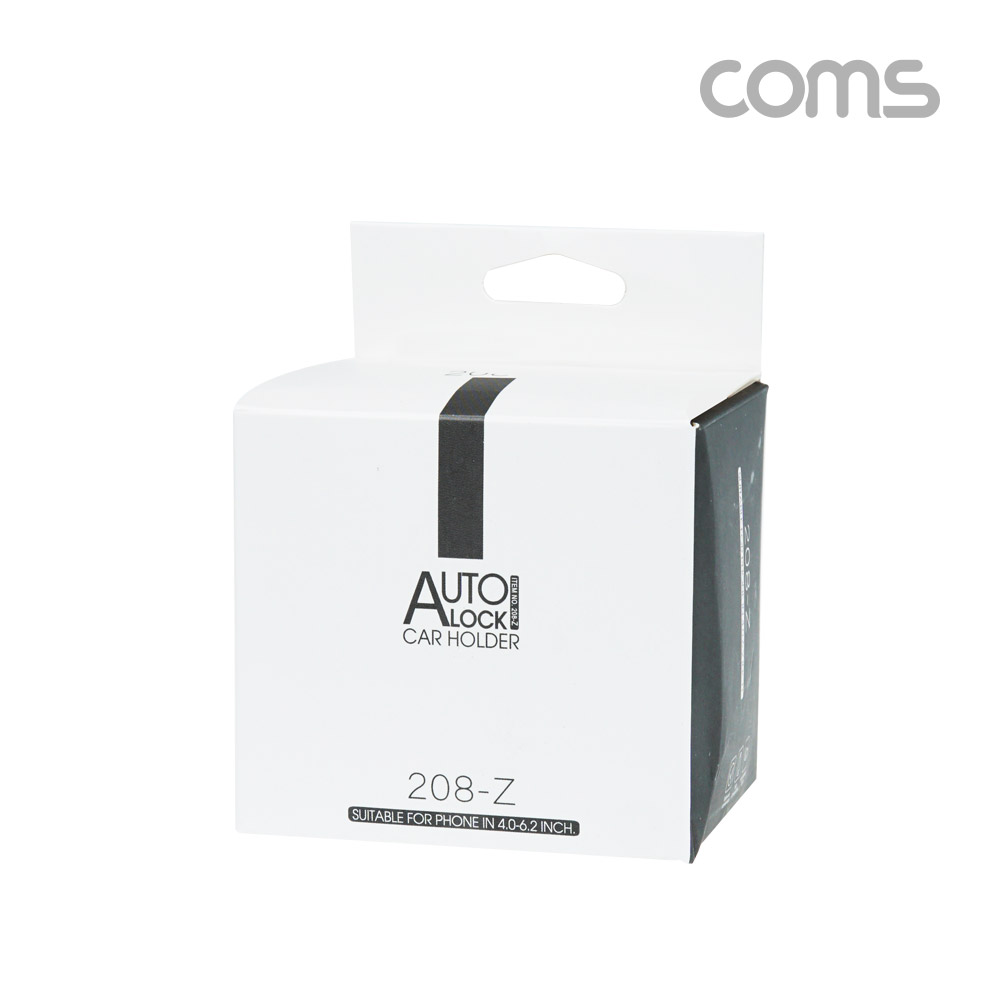 Coms 차량용 스마트폰 거치대 / 자동차 앞유리, 대쉬보드 부착 / 각도 회전 조절 / 흡착식