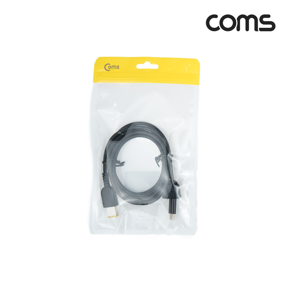 Coms USB 3.1(Type C) 노트북 전원 변환 케이블(PD to DC Lenovo), 충전, 젠더, 1.5m