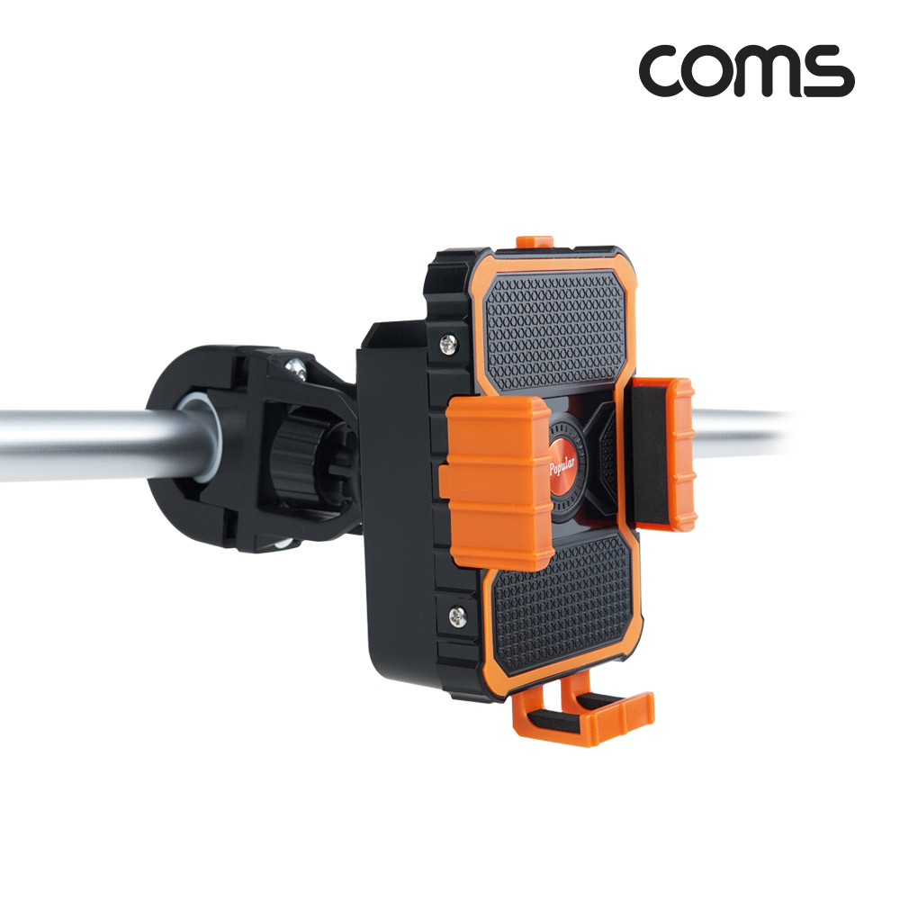 Coms 자전거 스마트폰 거치대, 슬라이드 홀더, 오토바이 스쿠터, 레저, 스포츠, 휴대폰, 핸드폰