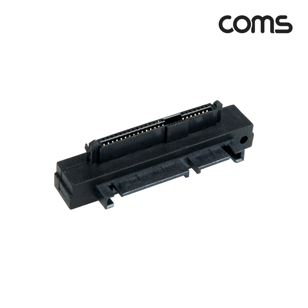 Coms SAS to SATA 변환 젠더 / 꺾임 / SAS F / SATA M