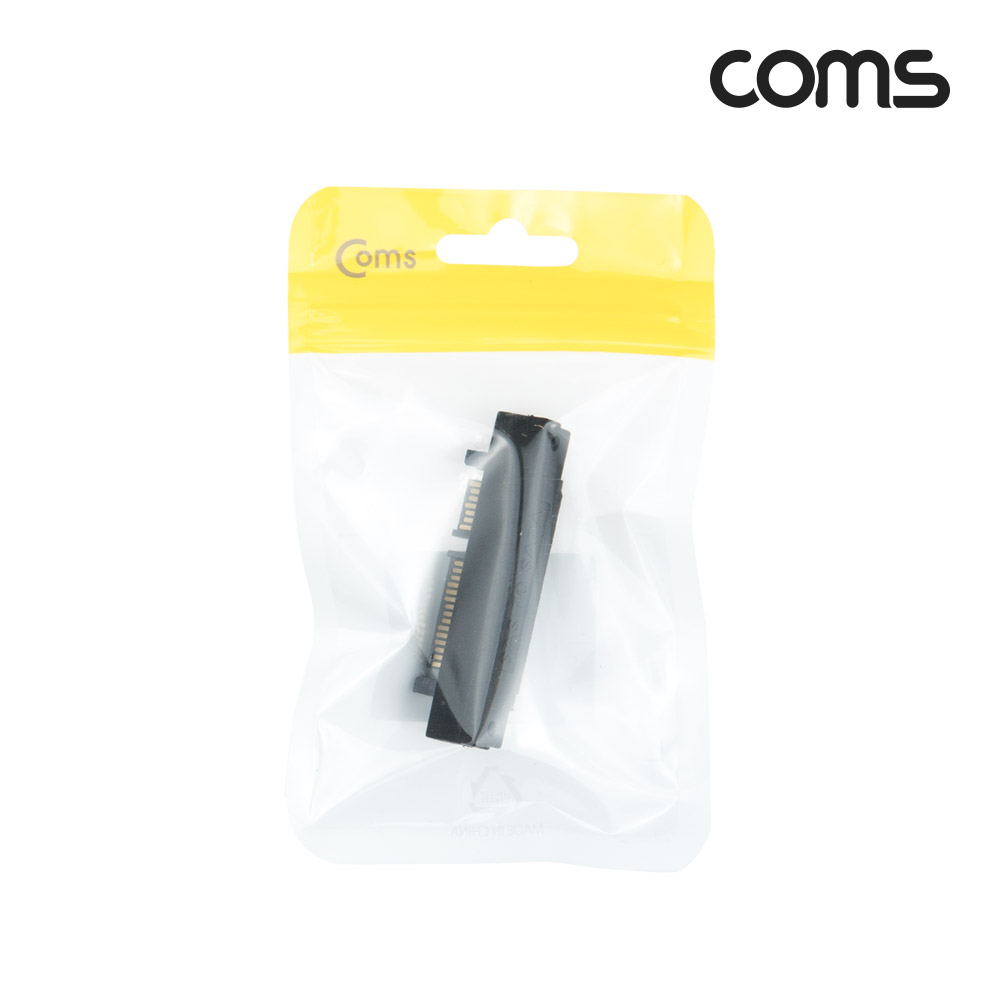 Coms SAS to SATA 변환 젠더 / 꺾임 / SAS F / SATA M