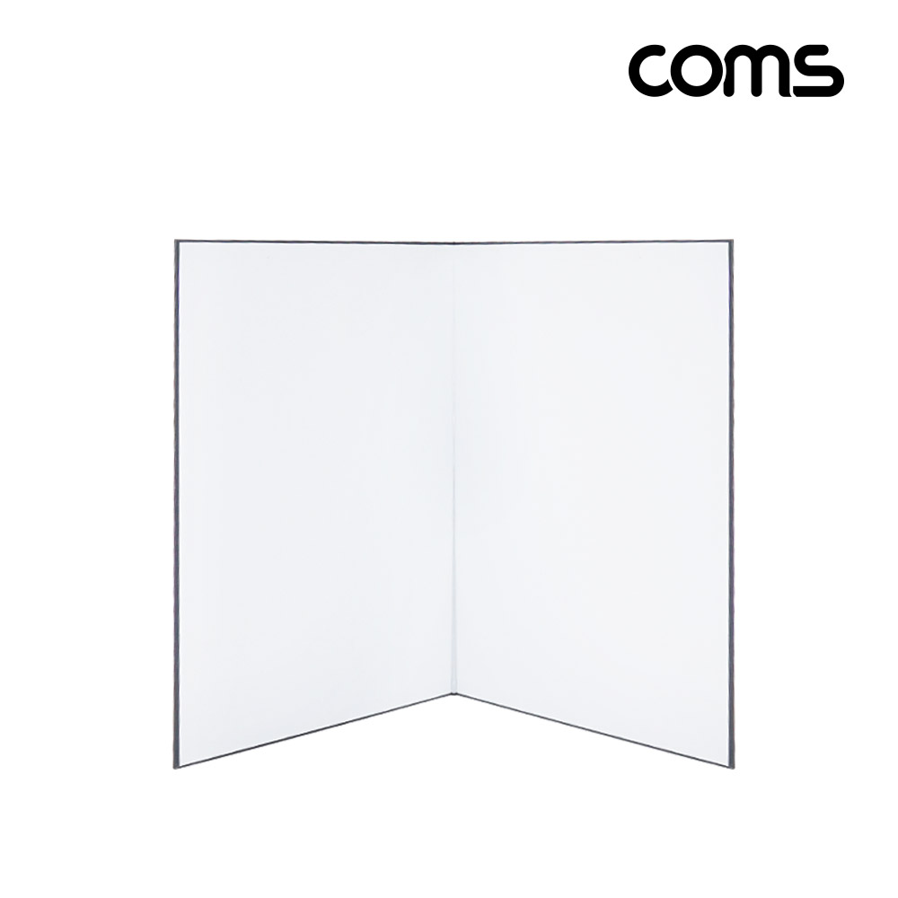 Coms 접이식 3색 반사판, 반사카드, 고보 라이트커터, 제품 상품 사진 촬영 방송 장비, 1인 개인방송 유튜브 쇼핑몰, 미니 스튜디오