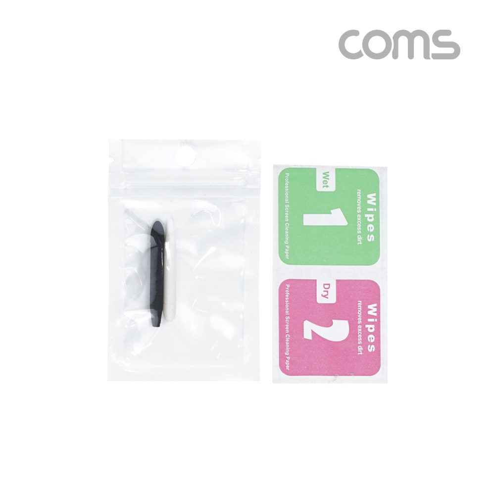 Coms 정전식 터치팬, 스마트폰 화면 터치, 알코올 소독펜, 먼지 제거 키트, 오염 방어 세트