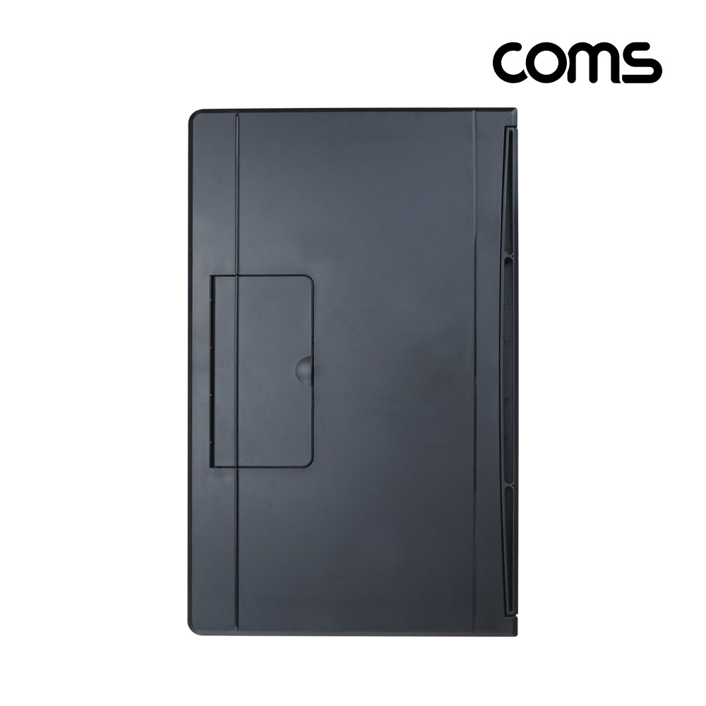 Coms 스마트폰 스크린 확대경, 슬라이드 접이식 확대기, 화면 확대, 돋보기, 12형, Black, 영상 시청