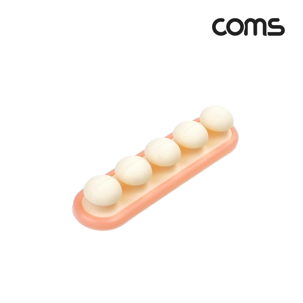 Coms 케이블 오거나이저 Pink, 전선 케이블 정리, 보호