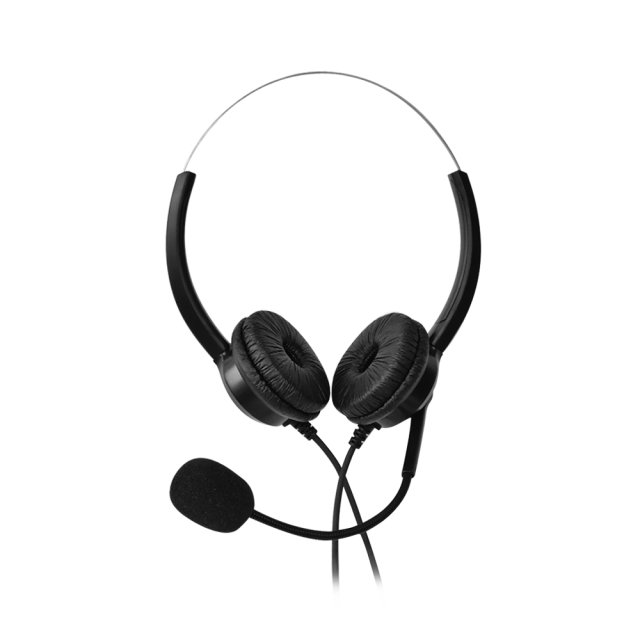 Coms 나비 생활 헤드셋 Black NV89-HDS10 어학연습 화상수업 화상회의 화상통화 콜센터 게임