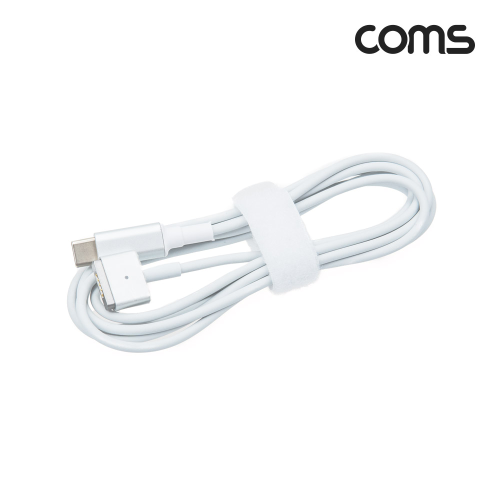 Coms USB 3.1 (Type C) M to 구형 노트북 마그네틱 충전 전원 케이블 1.8m, T형, 100W, PD 변환