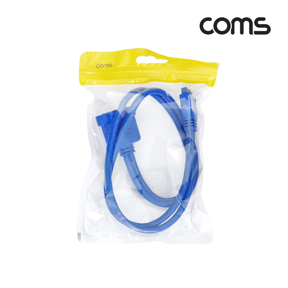 Coms USB 포트 3.0 케이블 / 20P to USB A(F) 2Port / 50cm