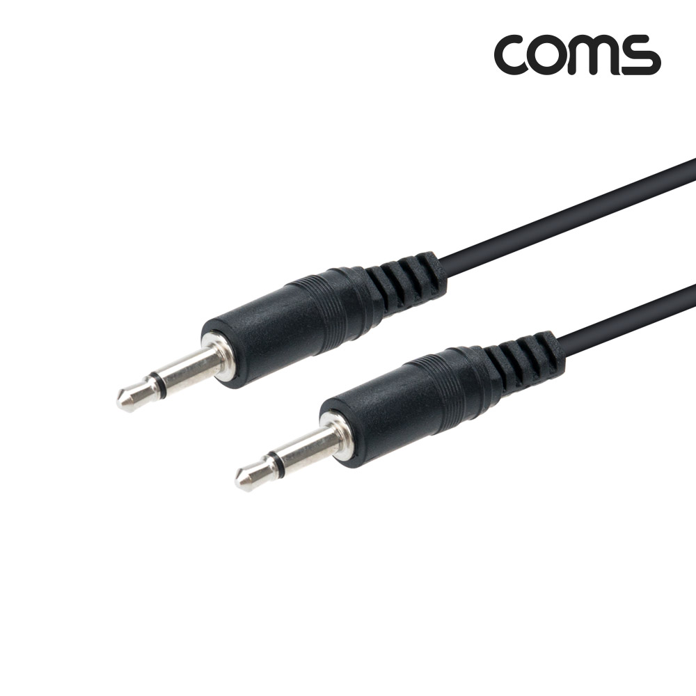 Coms 모노 케이블(M/M) 3.5mm, Male, 1M, Mono