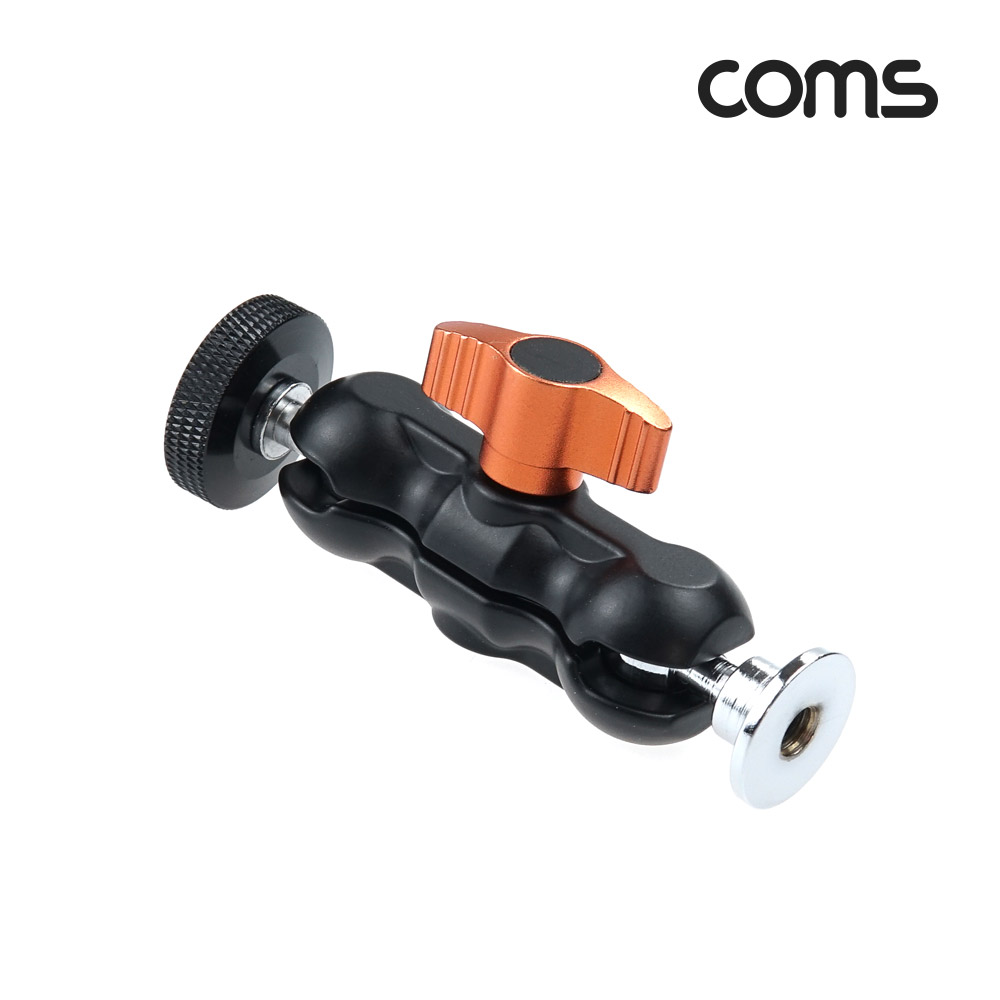 Coms 2관절 카메라 조작 마운트, 촬영용 고정 가이드, 스크류, 꺾임(꺽임) 거치대