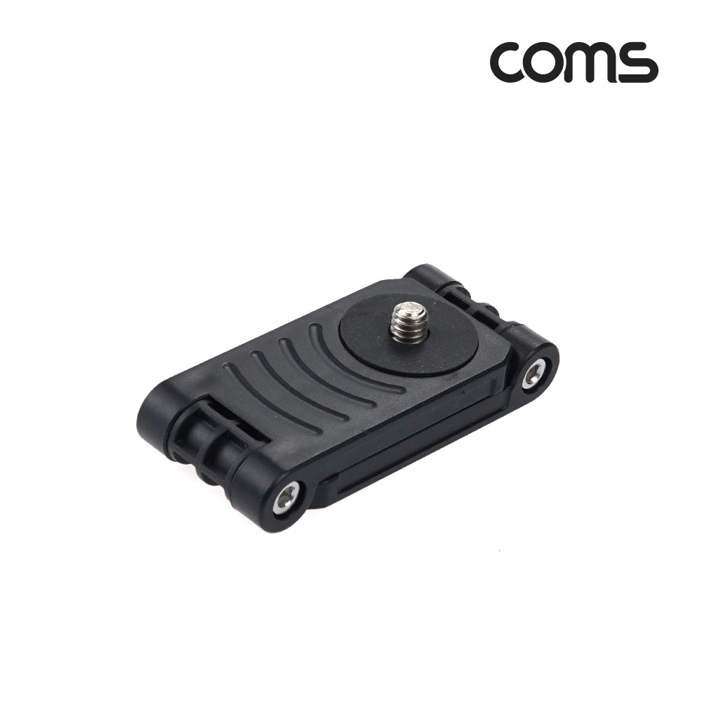 Coms 카메라 Z형 꺾임 플레이트(근접 거치대), 미니 휴대용, 꺽임, 폴더 접이식 스탠드 홀더 삼각대(헤드 받침대), 퀵릴리즈 플레이트, 고정 마운트
