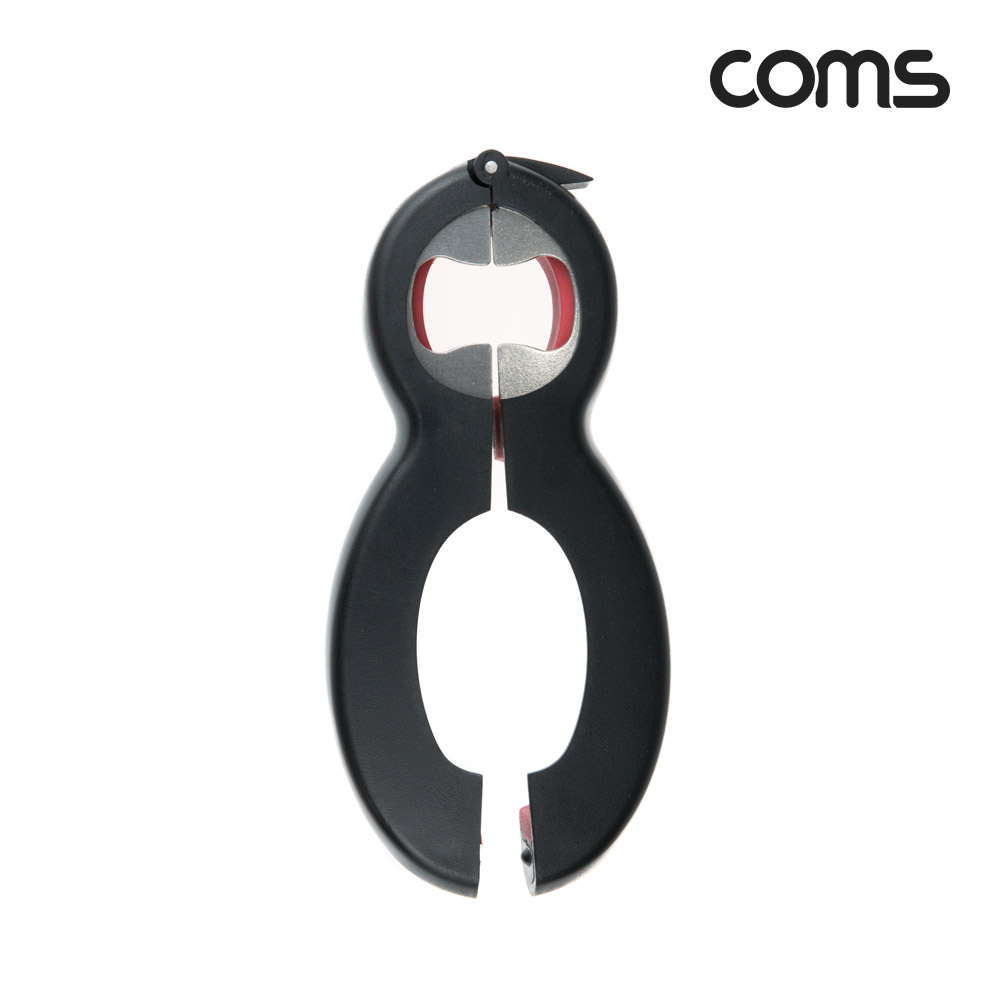 Coms 만능 병뚜껑 오프너(6 in 1), 캔 오픈, 캡, 따개, 병따개