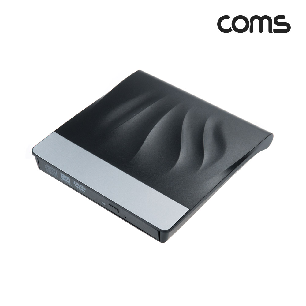 Coms USB 3.0 외장 ODD 케이스, USB 3.1(Type C), CD-ROM 케이스, CD롬 케이스, 12.7mm 규격(ODD 별도구매)