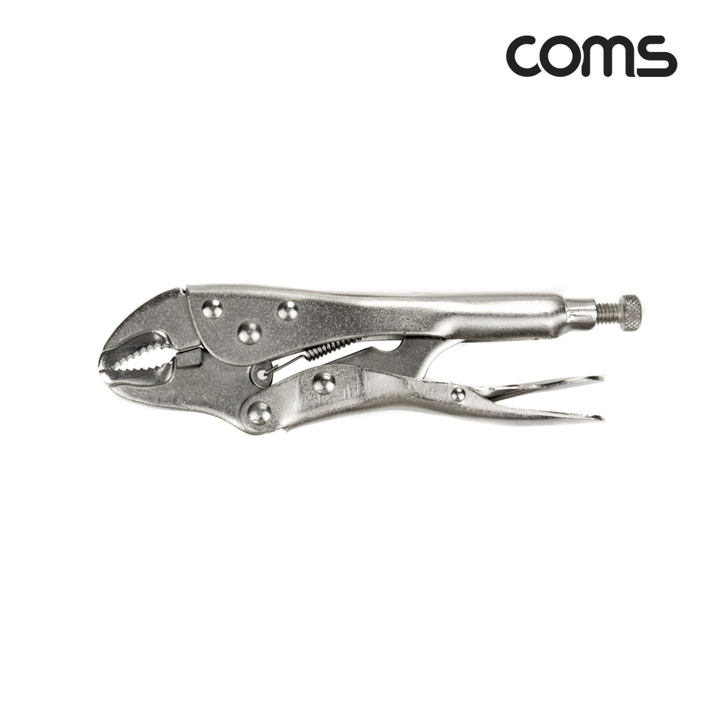 Coms 락킹 바이스 플라이어, 파이프 랜치 그립, 중형, 7형