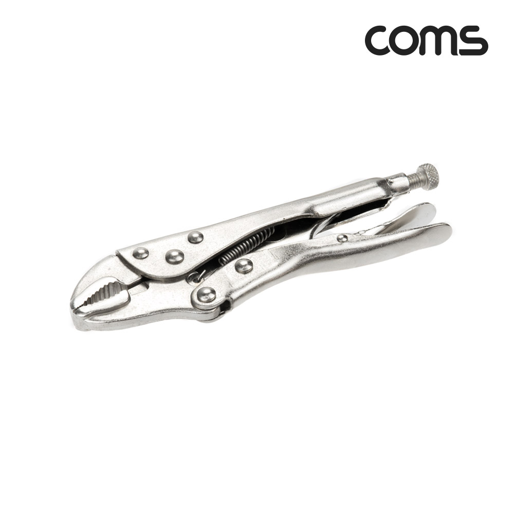 Coms 락킹 바이스 플라이어, 파이프 랜치 그립, 중형, 7형