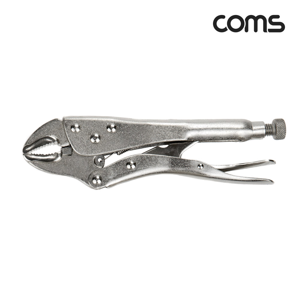 Coms 락킹 바이스 플라이어, 파이프 랜치 그립, 대형, 10형