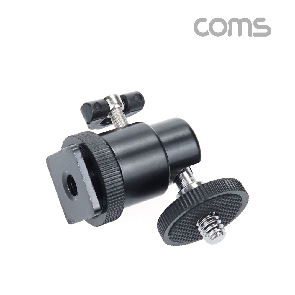 Coms 카메라 고정 마운트, 각도회전, 카메라 핫슈 변환 아답터(아댑터), 스크류 컨버터