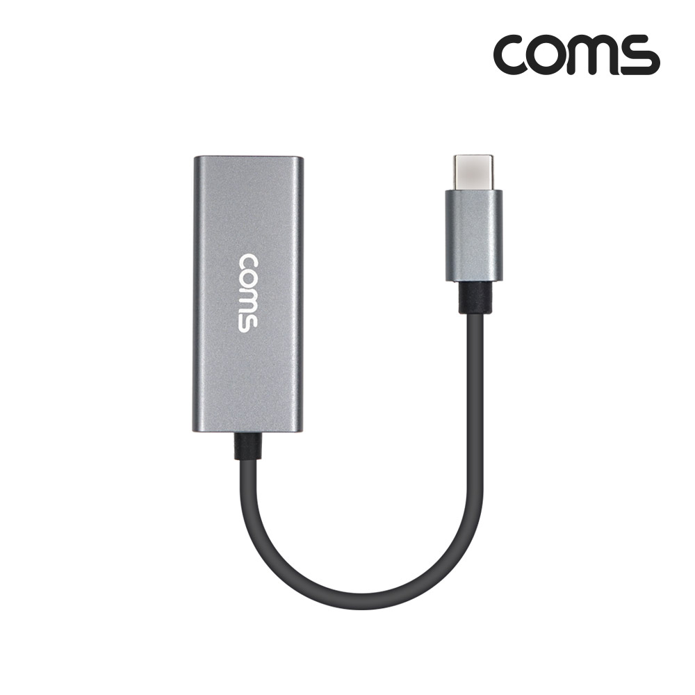 Coms Type C to 기가비트 이더넷 어댑터 C타입 허브 Gigabit Ethernet RJ45 네트워크 기가 랜 LAN