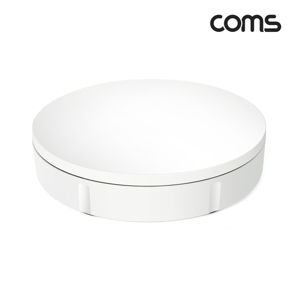 Coms 동영상 촬영 회전 스탠드 (30cm), 원거리 리모컨 조작, 최대하중 100kg, 원형 턴테이블, 동영상 사진 촬영, 360도