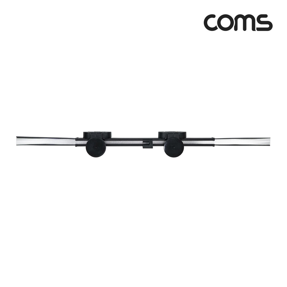 Coms 차량용 낮잠 햇빛 가리개(65cm) 앞유리 뒷유리 가림막 흡착식 자외선 적외선 열 차단 탄성와이어 자동복귀