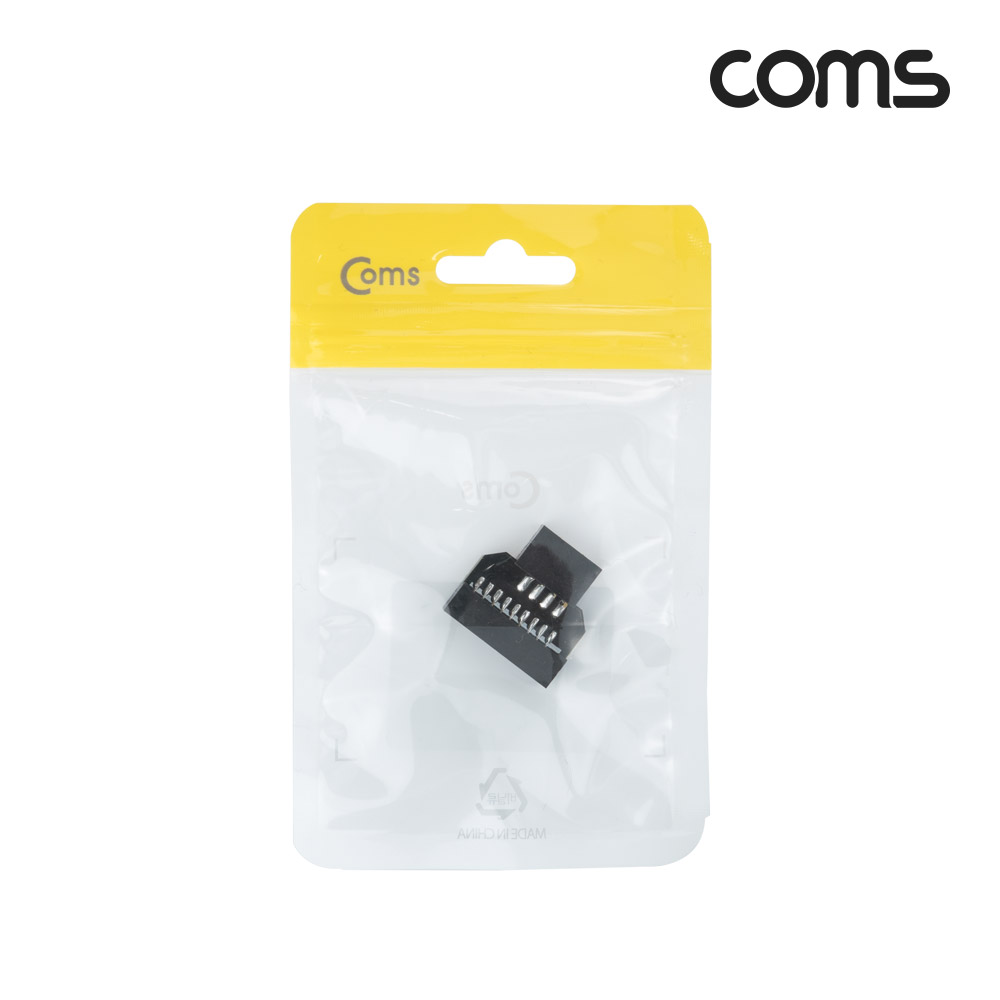 Coms 메인보드 포트 변환 젠더(20P to 9P), USB 3.0(20P) M to 2.0(9P) F