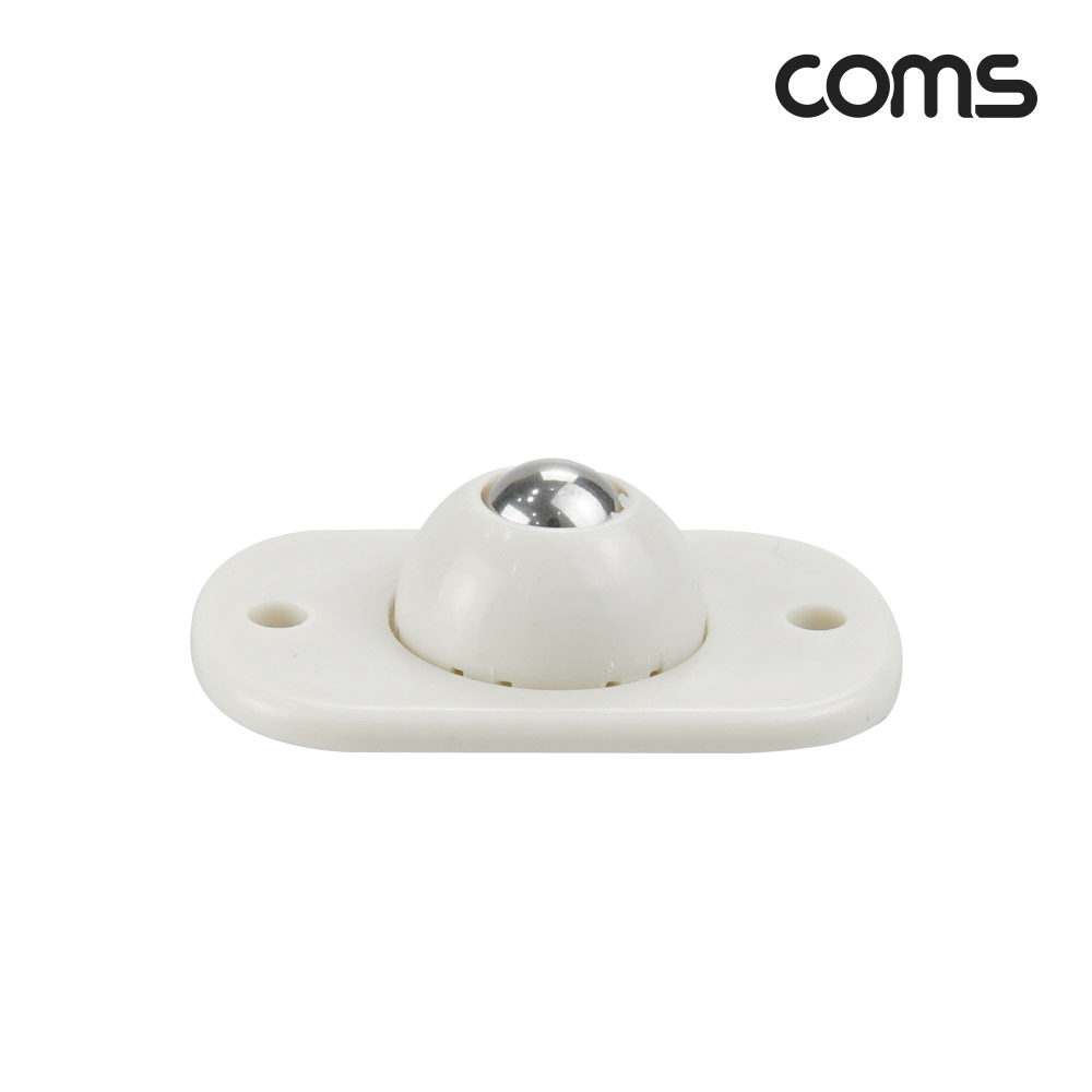 Coms 접착식 볼캐스터 4개입, 이동형 바퀴볼, 볼트랜스퍼, 스티커 부착 설치 가능