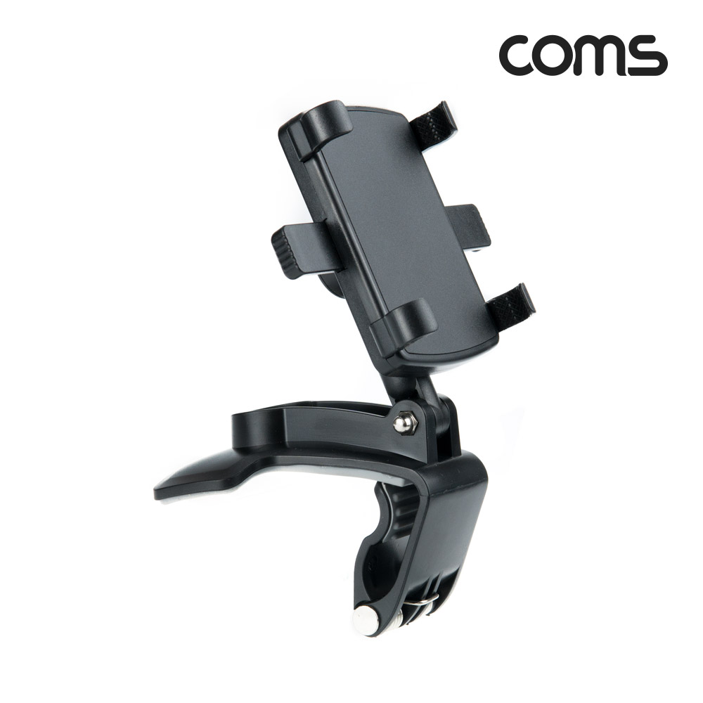Coms 차량용 계기판 스마트폰 거치대 스탠드 자동차 대쉬보드 대시보드 거치 각도 회전 조절