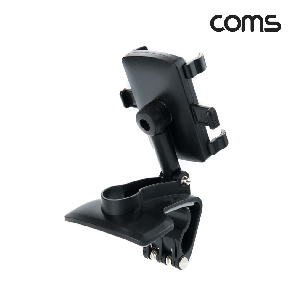 Coms 차량용 계기판 스마트폰 거치대 스탠드 자동차 대쉬보드 대시보드 거치 각도 회전 조절