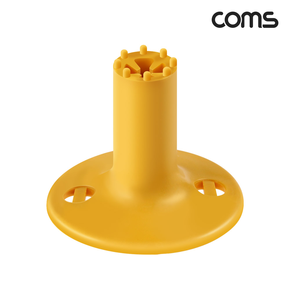 Coms 크라운 고무 골프티 53mm, 겨울용, 인조잔디용, 사계절사용, 방향성개선, 잔디보호, 비거리증가, 땅에꽂지않는초간단Tee-Up, 롱티 숏티 고무티 높이조절티