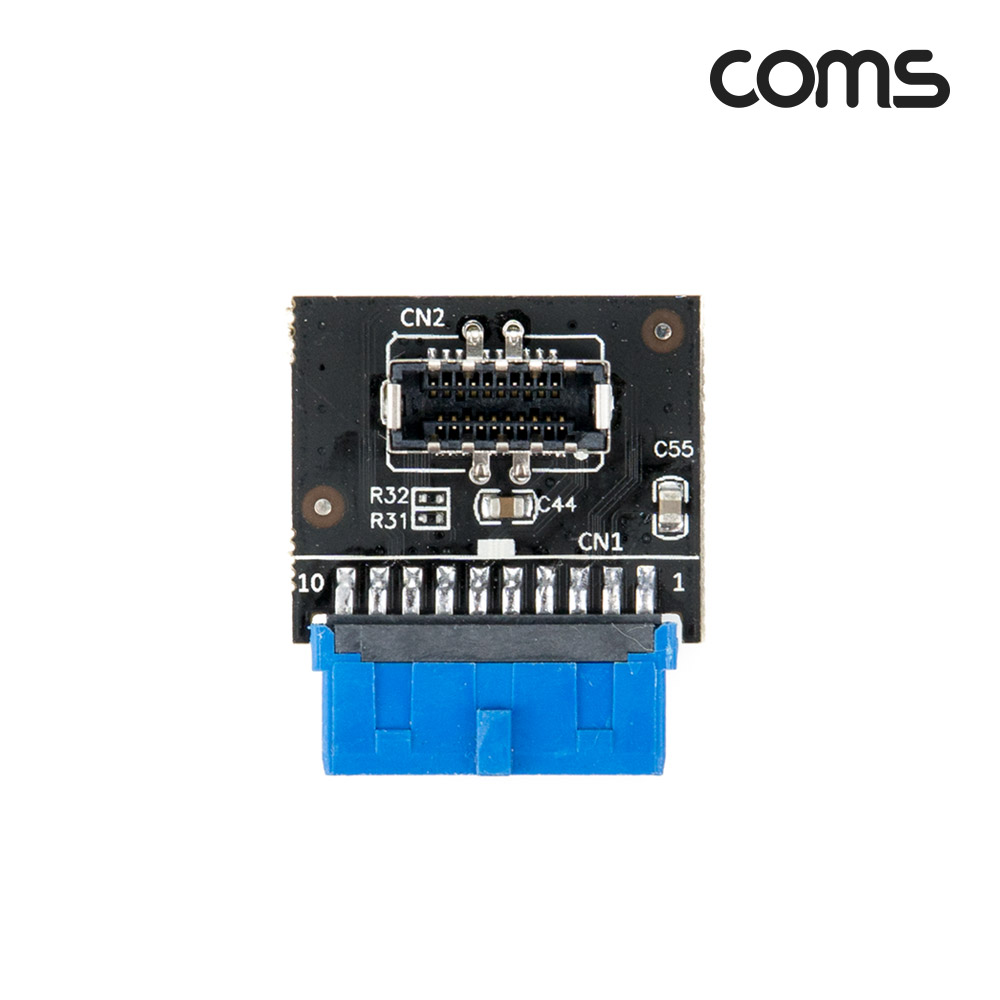 Coms Motherboard 20P(F) to USB 3.1 Type E(F) 젠더 메인보드 마더보드