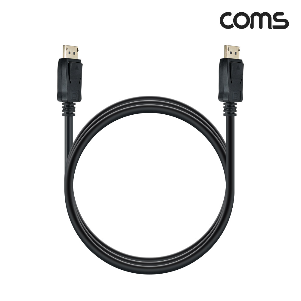 Coms [딜러용] 디스플레이포트 케이블 1.2M DisplayPort V1.4 M to M