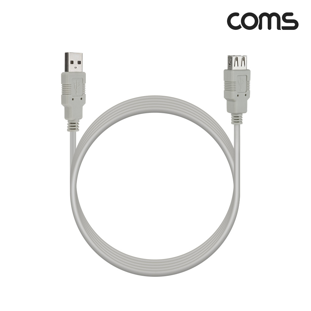Coms [딜러용] USB 2.0 연장 케이블 3M A타입 2.0 AM to AF