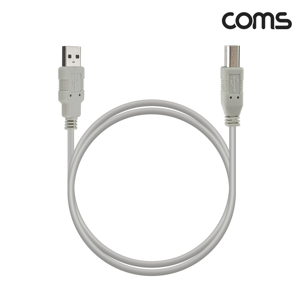 Coms [딜러용] USB 2.0 케이블 1M A타입 B타입 AM to BM