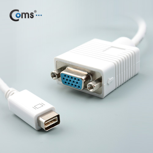 Coms Mini DVI 젠더 - VGA 변환용/ 맥북 호환용