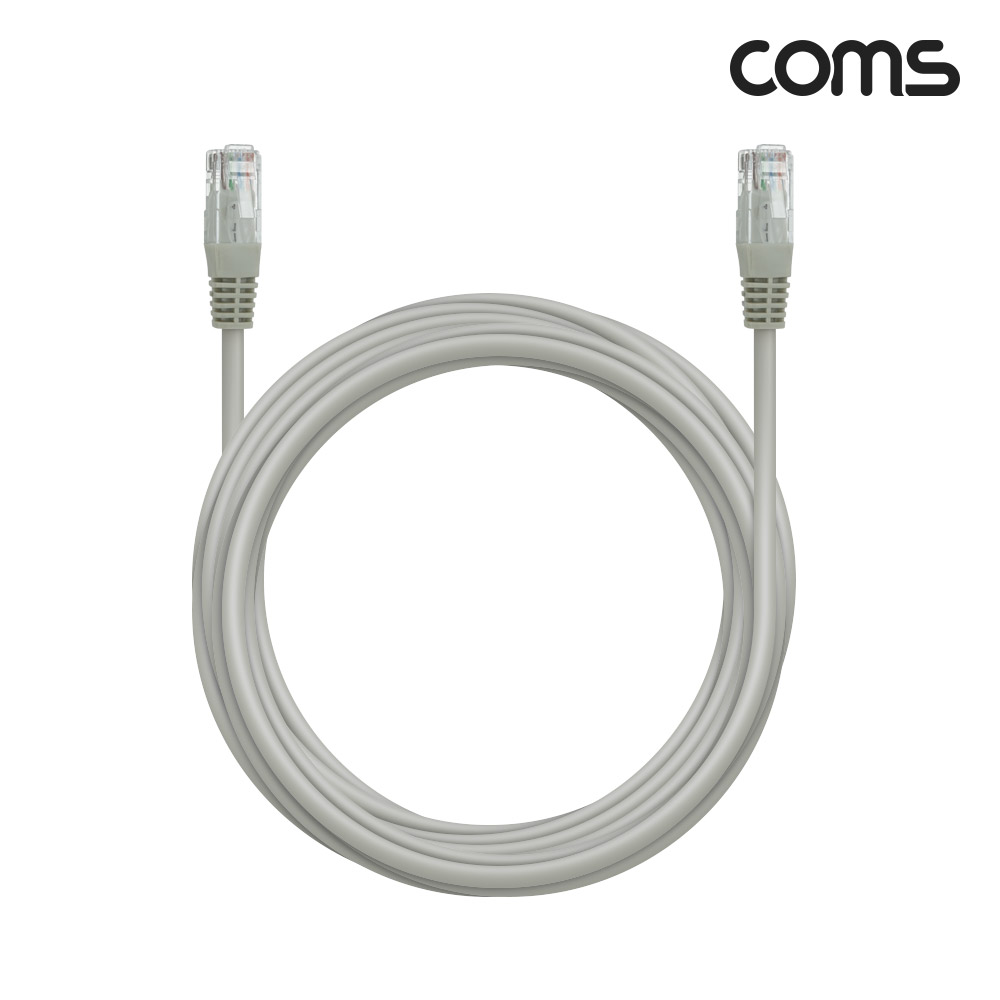 Coms [딜러용] CAT5e UTP 다이렉트 랜 케이블 10m Direct LAN 랜선 이더넷