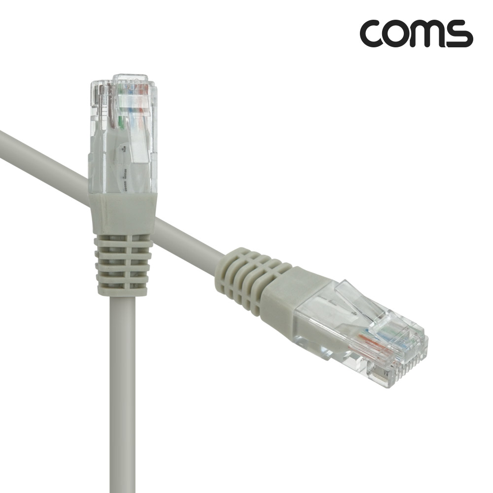 Coms [딜러용] CAT5e UTP 다이렉트 랜 케이블 3m Direct LAN 랜선 이더넷