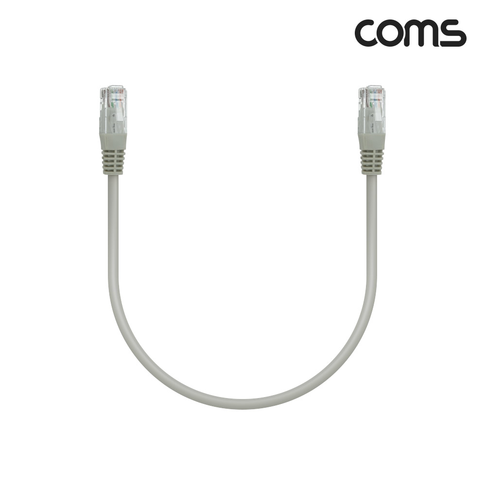 Coms [딜러용] CAT5e UTP 다이렉트 랜 케이블 30cm Direct LAN 랜선 이더넷