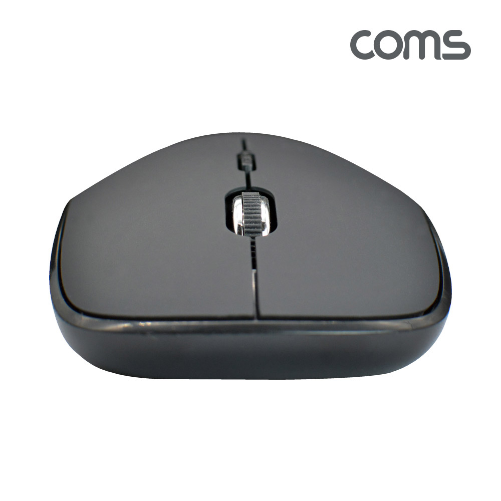 Coms 나비 무선마우스(NV12-MUS10) Black